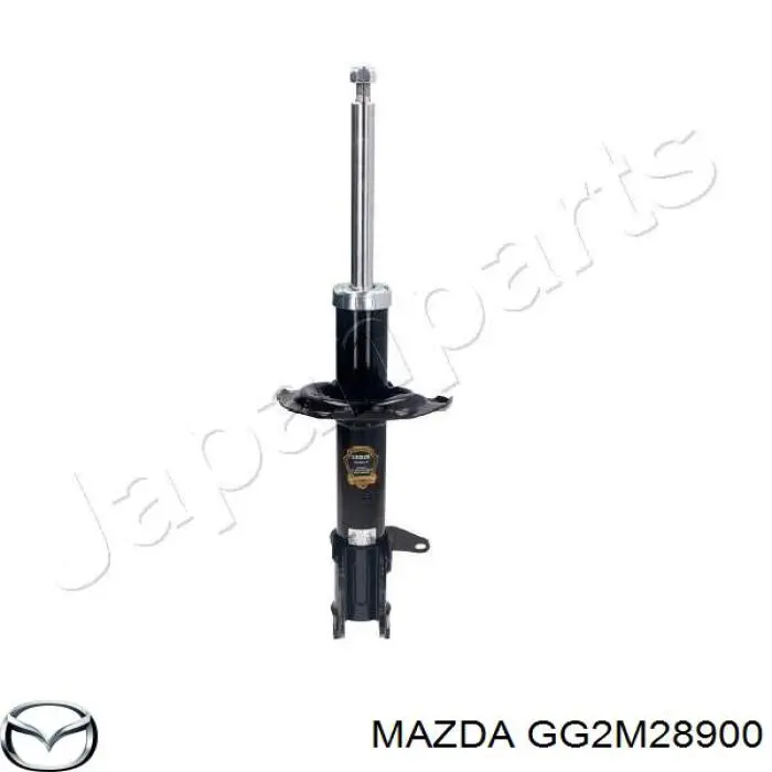 GG2M28900 Mazda amortiguador trasero izquierdo