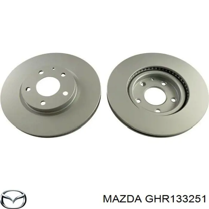 GHR133251 Mazda freno de disco delantero