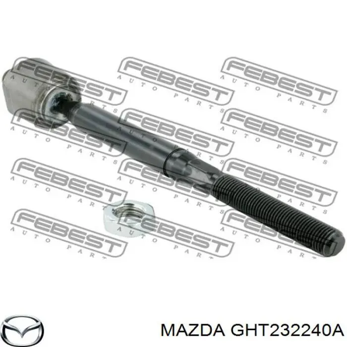 GHT232240A Mazda barra de acoplamiento