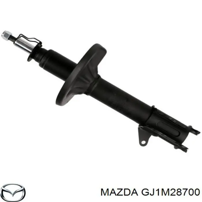 GJ1M28700 Mazda amortiguador trasero derecho