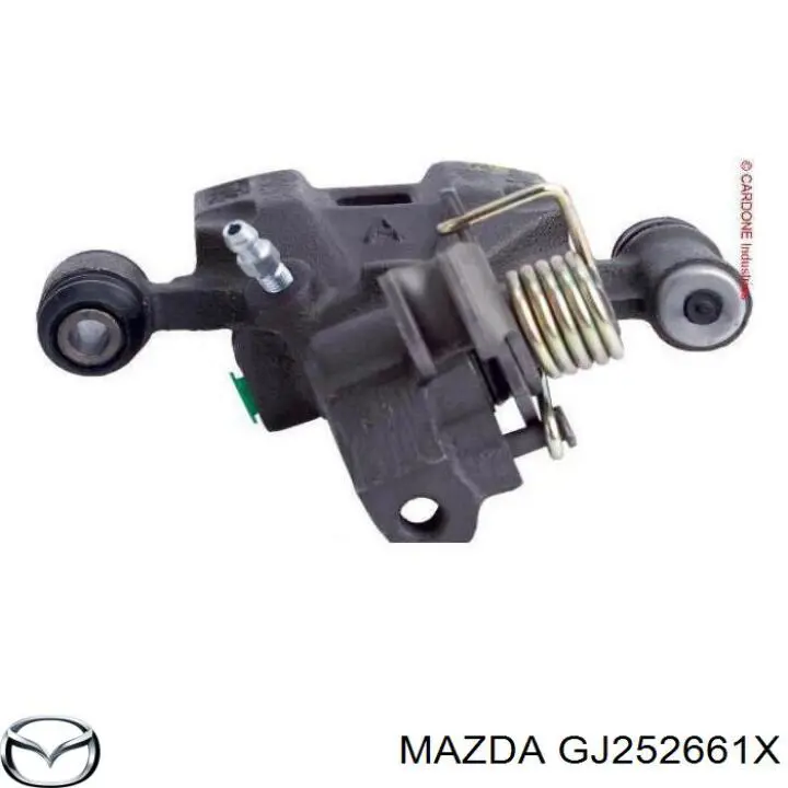  Pinza de freno trasero derecho para Mazda 626 3 