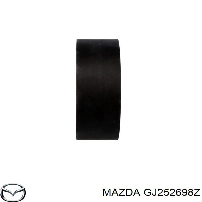 GJ252698Z Mazda pinza de freno trasero derecho