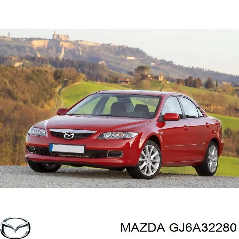 GJ6A32280 Mazda rótula barra de acoplamiento exterior