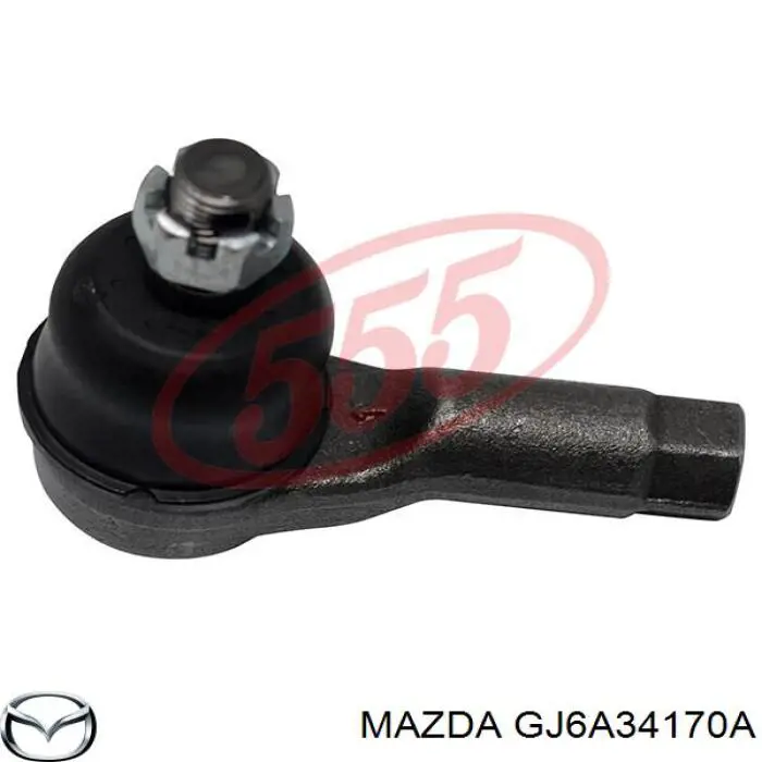 GJ6A34170A Mazda barra estabilizadora delantera izquierda