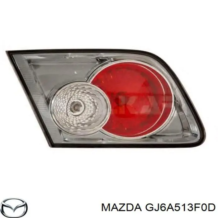 GJ6A513F0D Mazda piloto posterior interior derecho