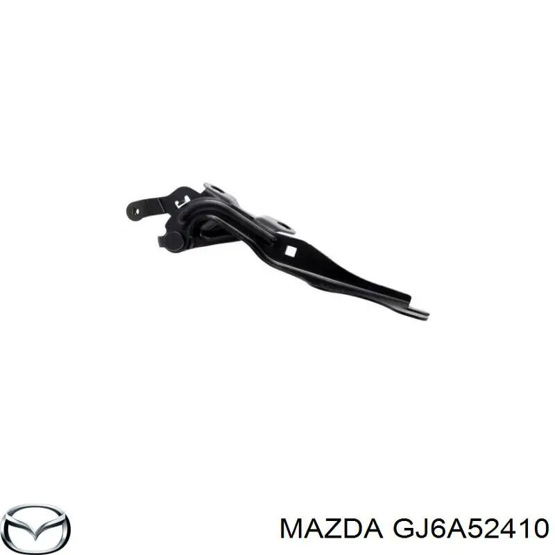 GJ6A52410 Mazda bisagra, capó del motor derecha