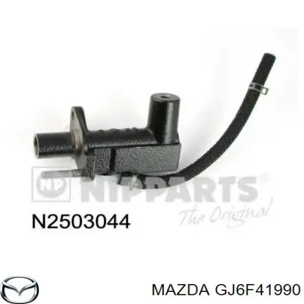 GJ6F41990 Mazda cilindro maestro de embrague