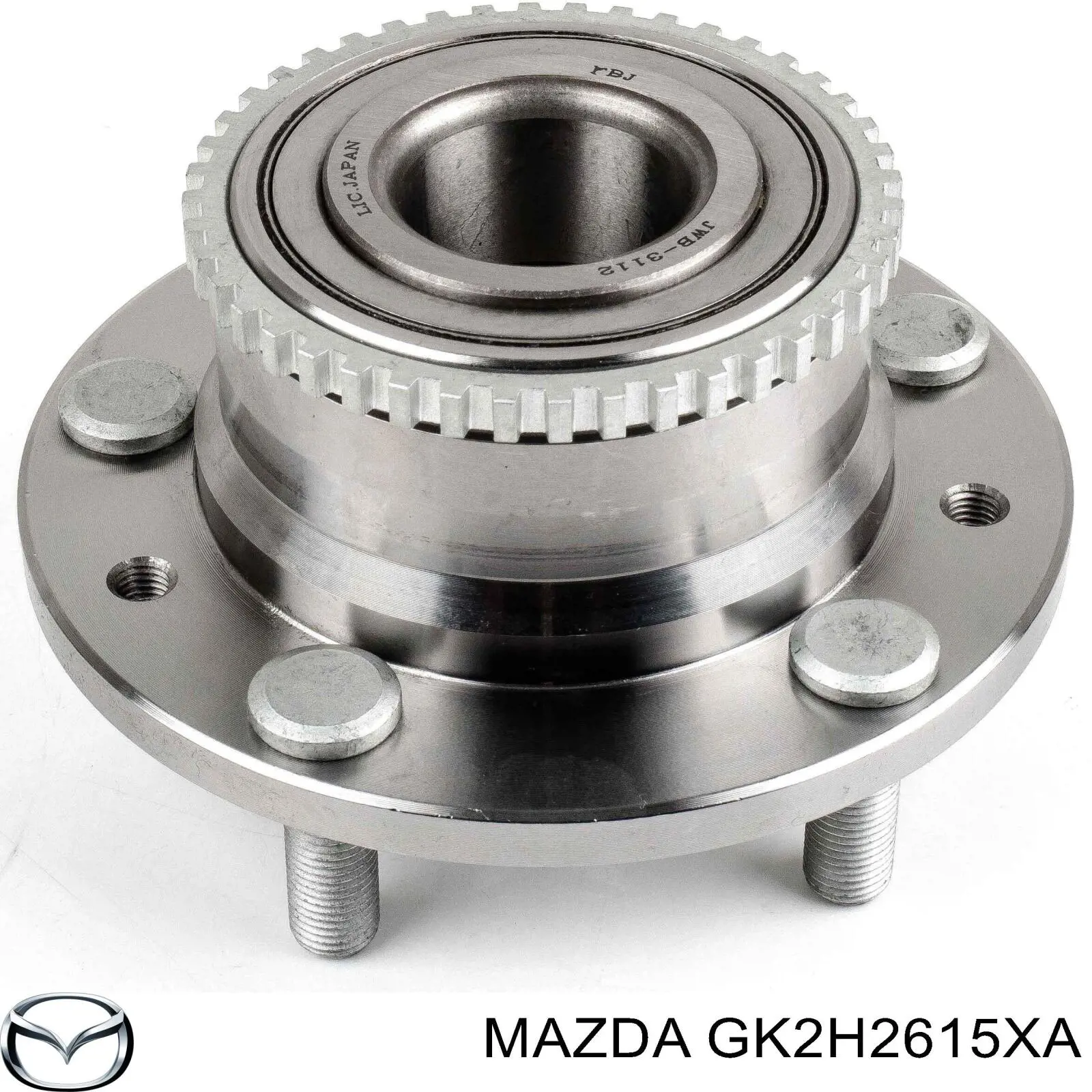 GK2H2615XA Mazda cubo de rueda trasero