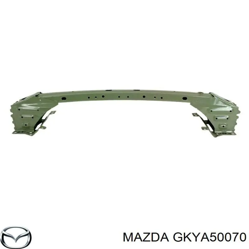 GKYA50070 Mazda refuerzo parachoque delantero