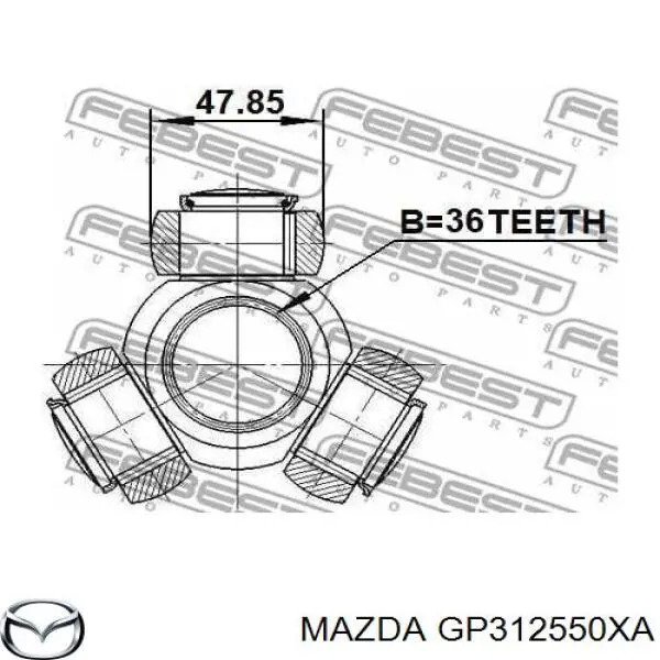 GP312550XA Mazda junta homocinética exterior delantera