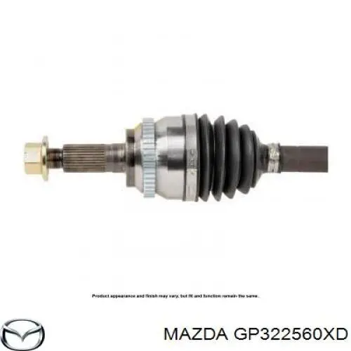 GP312560XE Mazda árbol de transmisión delantero izquierdo