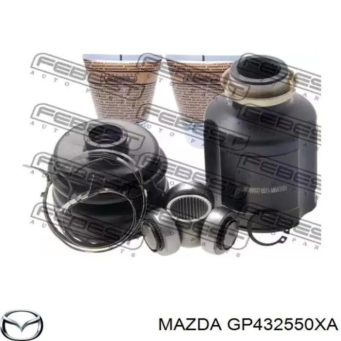  Árbol de transmisión delantero derecho para Mazda CX-7 ER