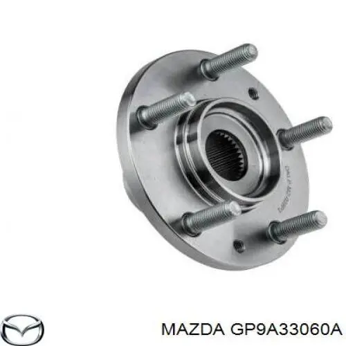  Cubo de rueda delantero para Mazda 6 GG