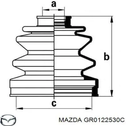 GR0122530C Mazda 