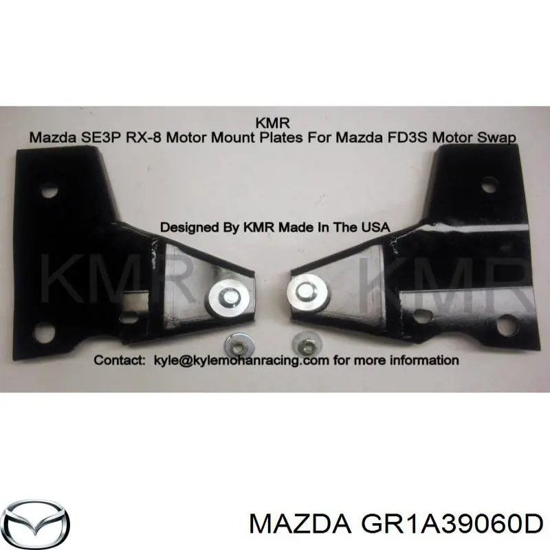 GR1A39060D Mazda soporte de motor derecho