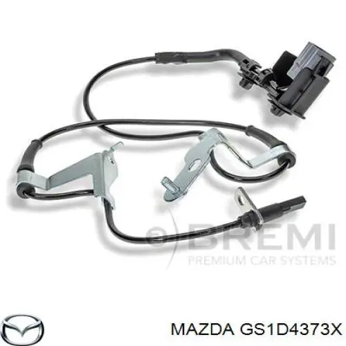 GS1D4373X Mazda sensor abs delantero izquierdo