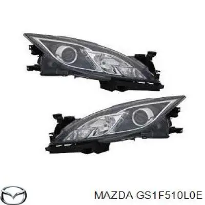 GS1F510L0N Mazda faro izquierdo