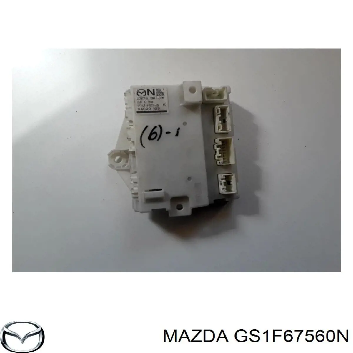 GS1F67560N Mazda 