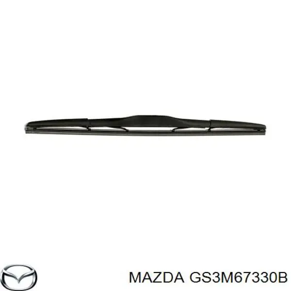 GS3M67330B Mazda limpiaparabrisas de luna delantera copiloto