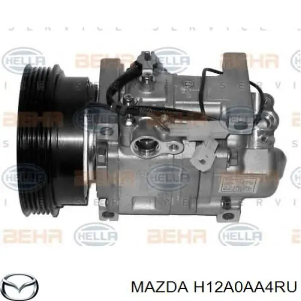 H12A0AA4RU Mazda compresor de aire acondicionado