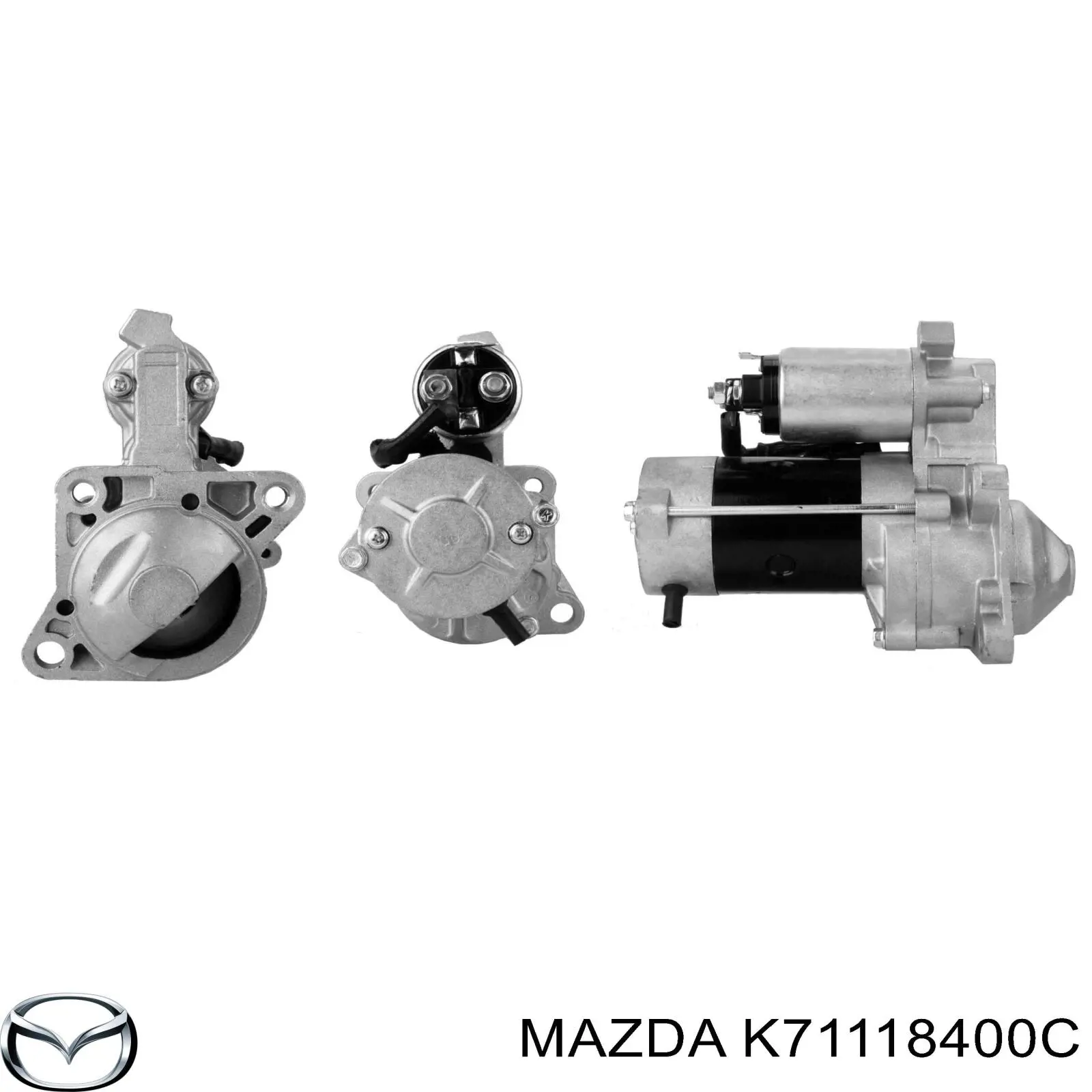 K711-18-400C Mazda motor de arranque