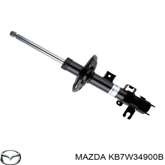 KB7W34900B Mazda amortiguador delantero izquierdo