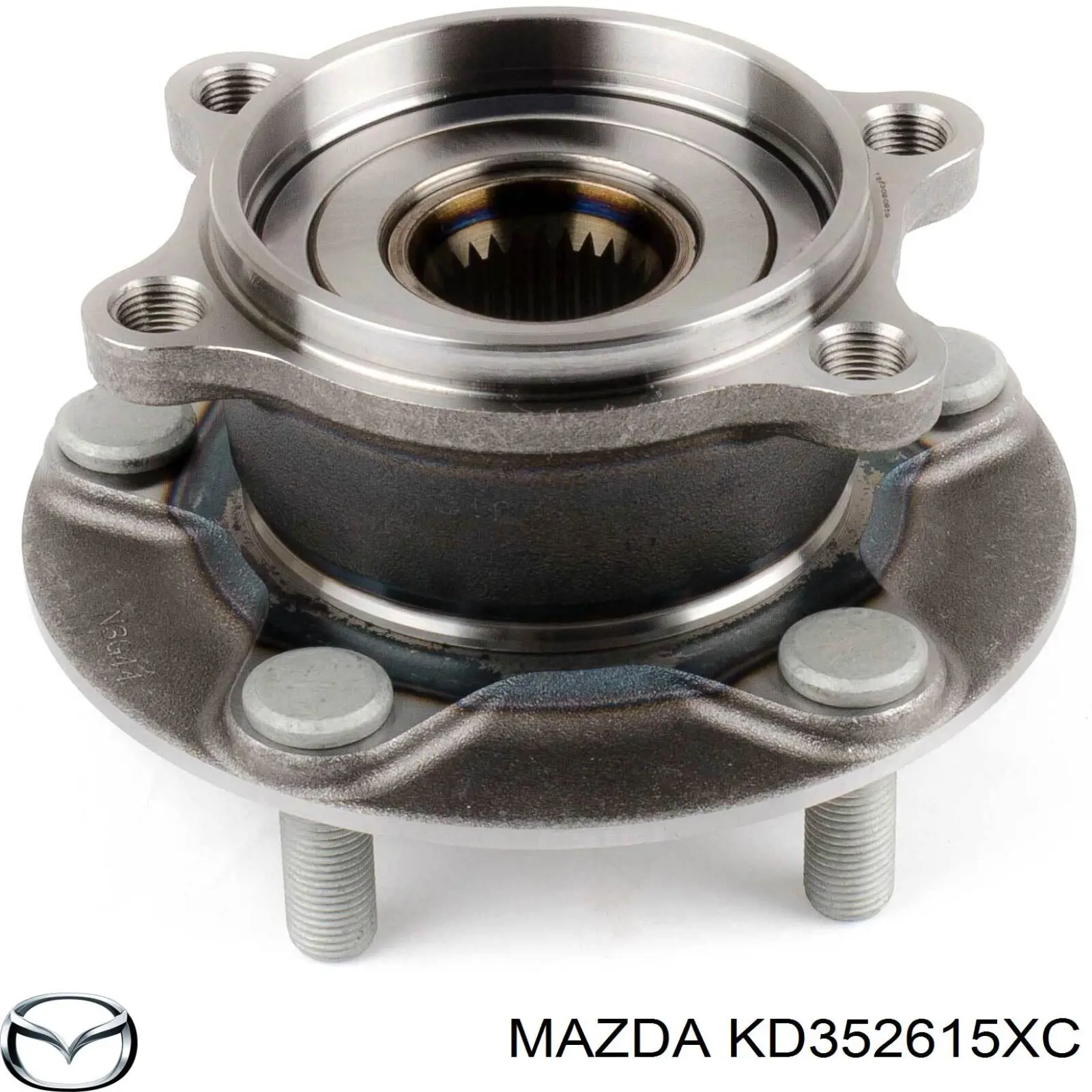 KD352615XC Mazda cubo de rueda trasero