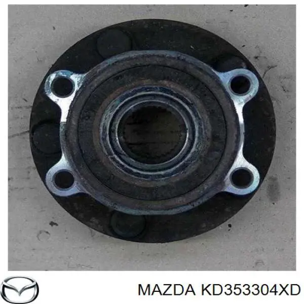 KD353304XD Mazda cubo de rueda delantero