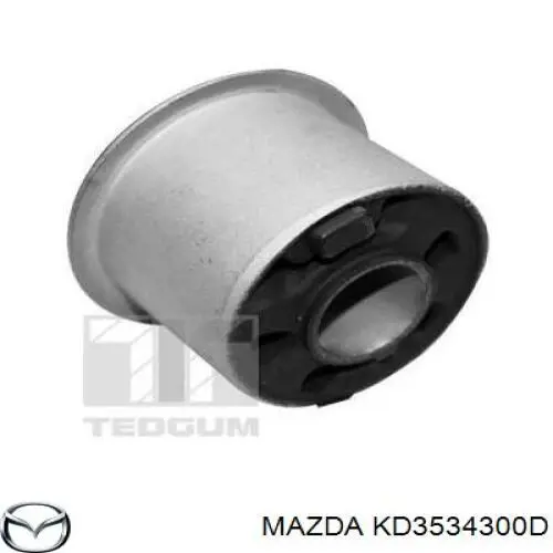 KD3534300D Mazda barra oscilante, suspensión de ruedas delantera, inferior derecha