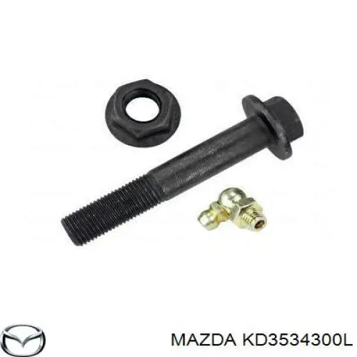 KD3534300L Mazda barra oscilante, suspensión de ruedas delantera, inferior derecha