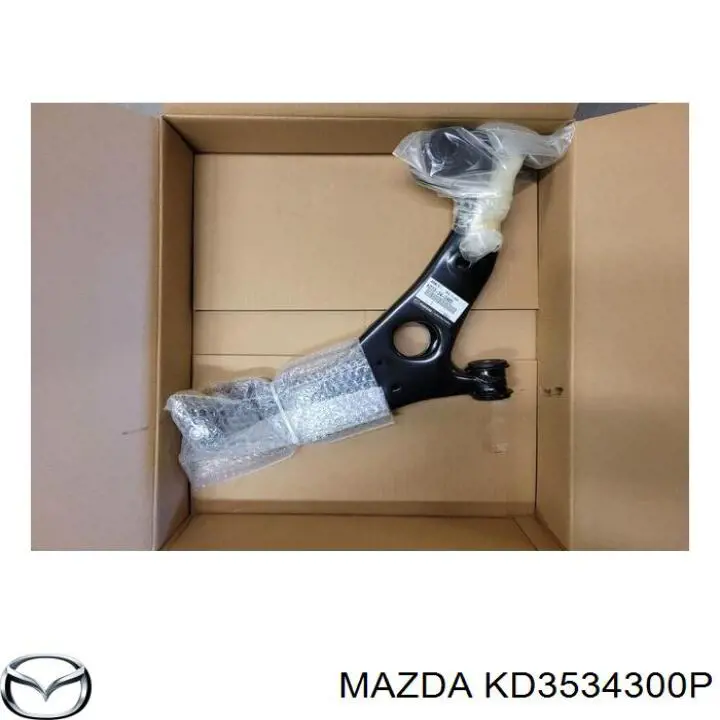 KD3534300P Mazda barra oscilante, suspensión de ruedas delantera, inferior derecha