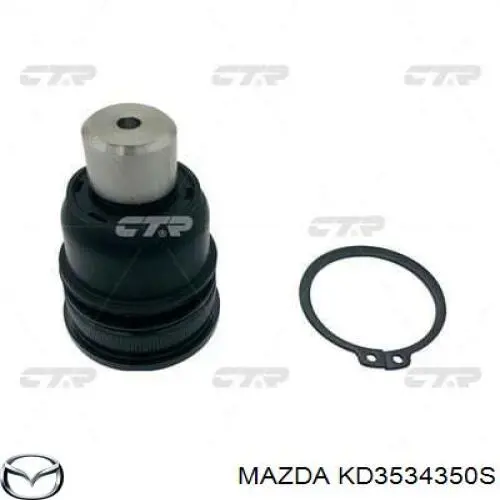 KD3534350S Mazda barra oscilante, suspensión de ruedas delantera, inferior izquierda