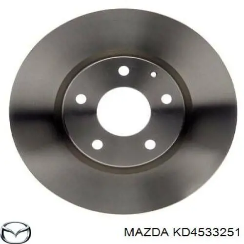 KD4533251 Mazda freno de disco delantero