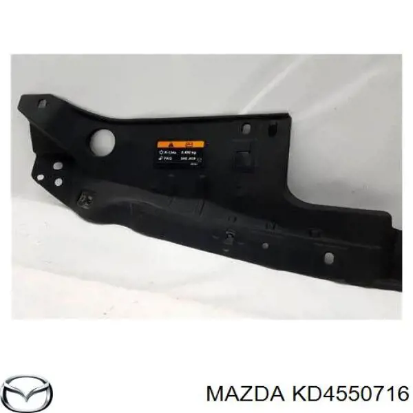  Ajuste Panel Frontal (Calibrador De Radiador) Superior para Mazda CX-5 KE