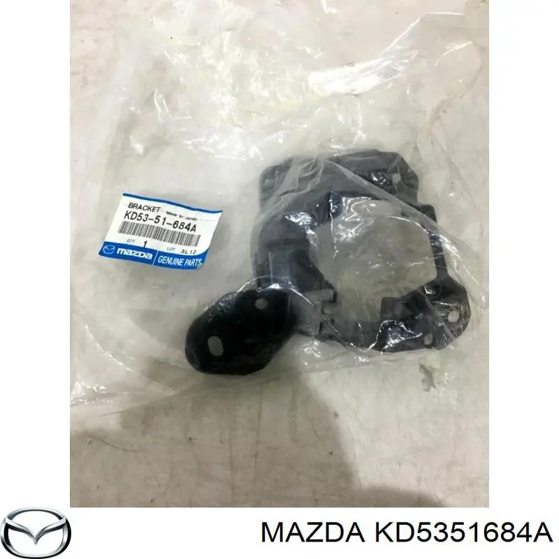  Soporte, faro antiniebla derecho para Mazda CX-5 KE