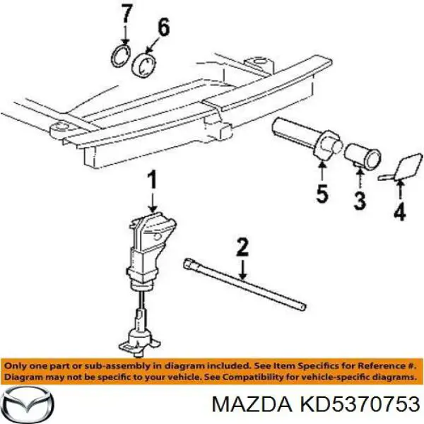  Soporte Amplificador Para Parachoques Trasero para Mazda 2 DE