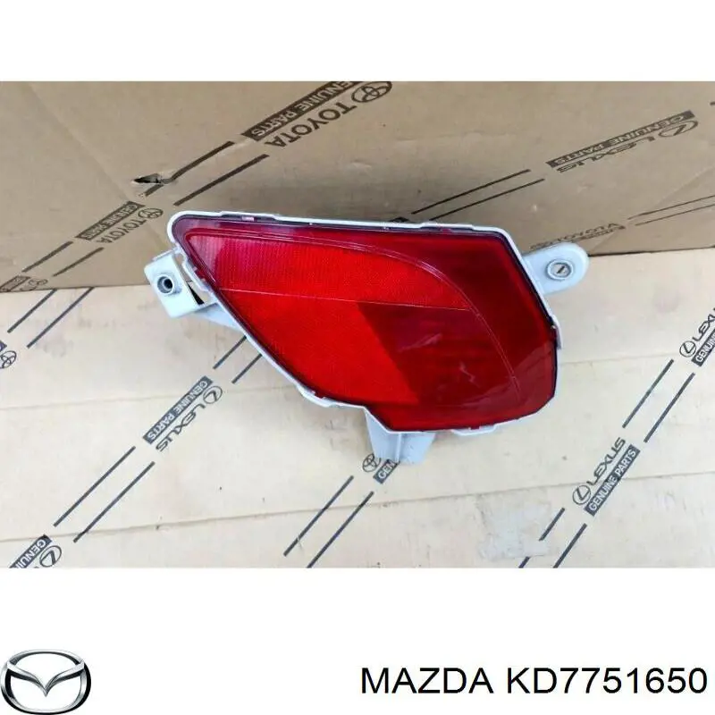  Faro antiniebla trasero derecho para Mazda CX-5 KE