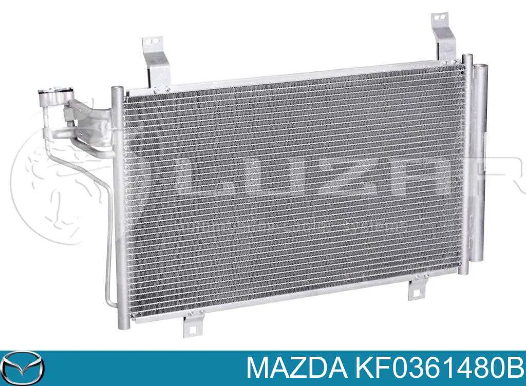 KF0361480B Mazda condensador aire acondicionado