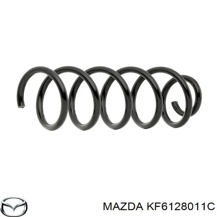 K01128011A Mazda muelle de suspensión eje trasero