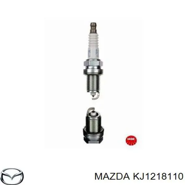 KJ1218110 Mazda bujía de encendido