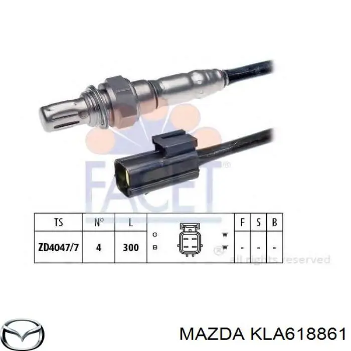 KLA618861 Mazda 