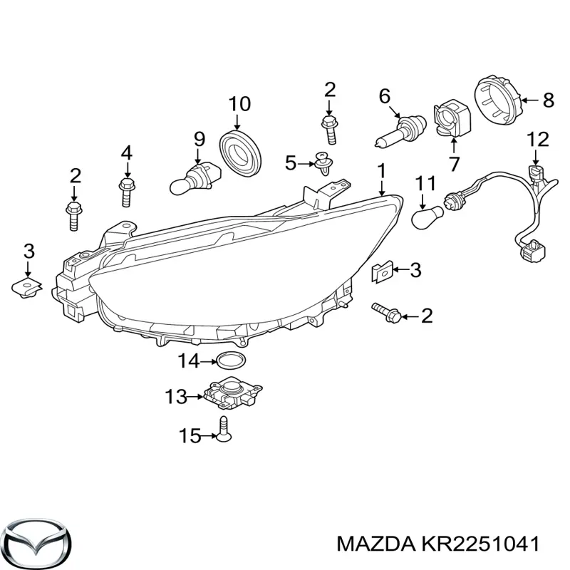 KR2251041 Mazda 