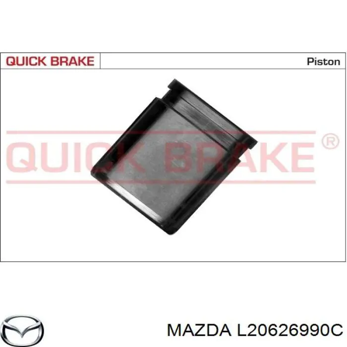  Pinza de freno trasera izquierda para Mazda CX-7 ER