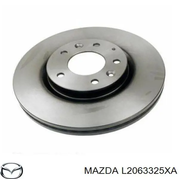 L2063325XA Mazda freno de disco delantero