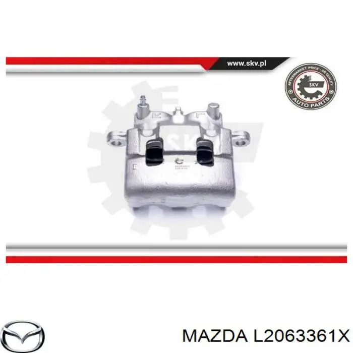  Pinza de freno delantera derecha para Mazda CX-7 ER