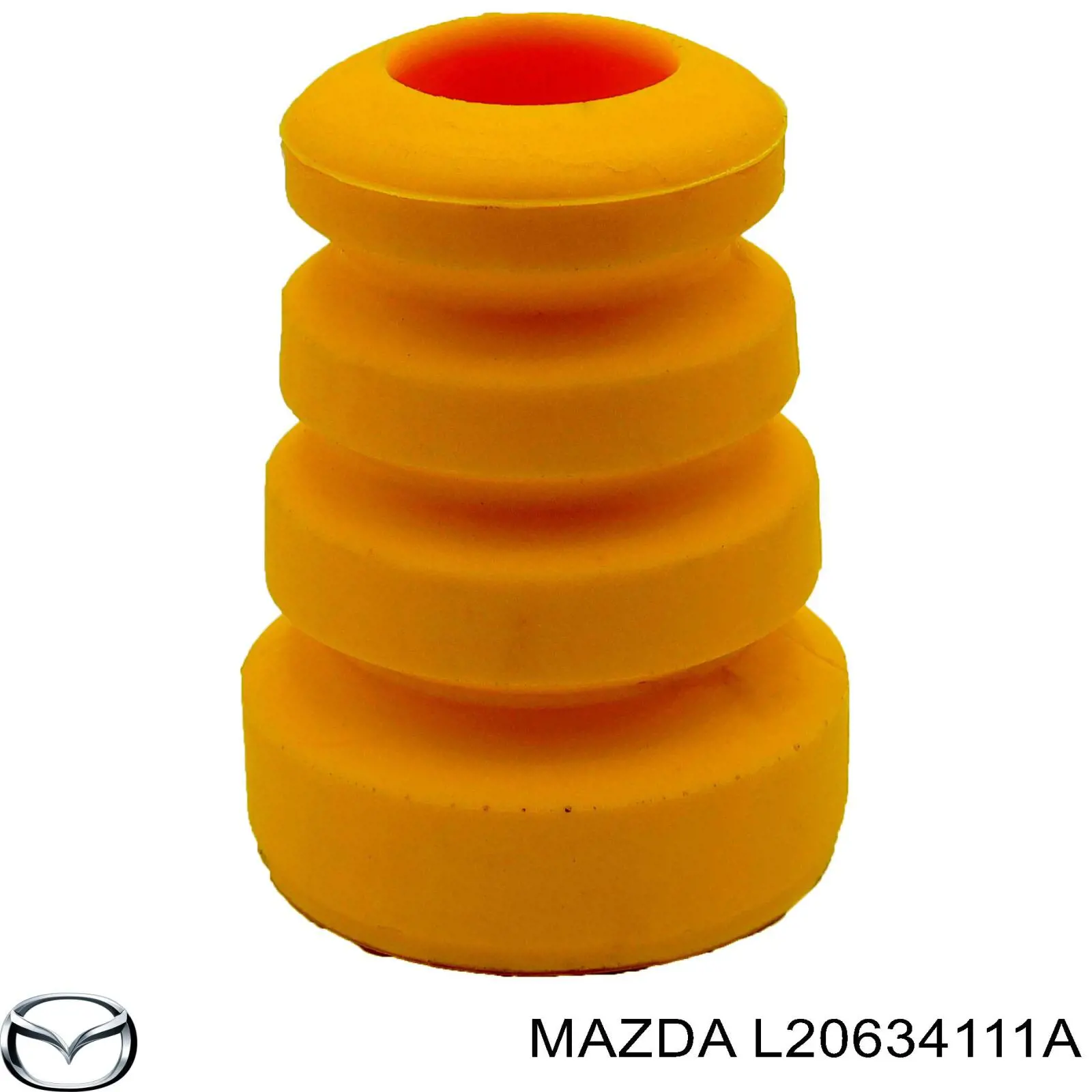 L20634111A Mazda almohadilla de tope, suspensión delantera