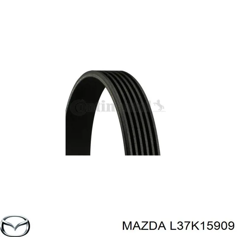 L37K15909 Mazda correa trapezoidal