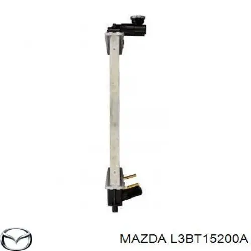 L3BT15200A Mazda radiador refrigeración del motor