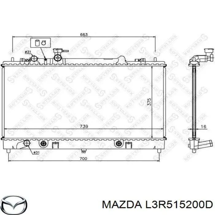 L3R515200D Mazda 