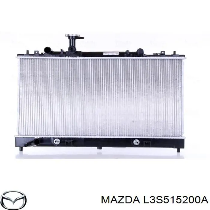 L3S515200A Mazda radiador refrigeración del motor